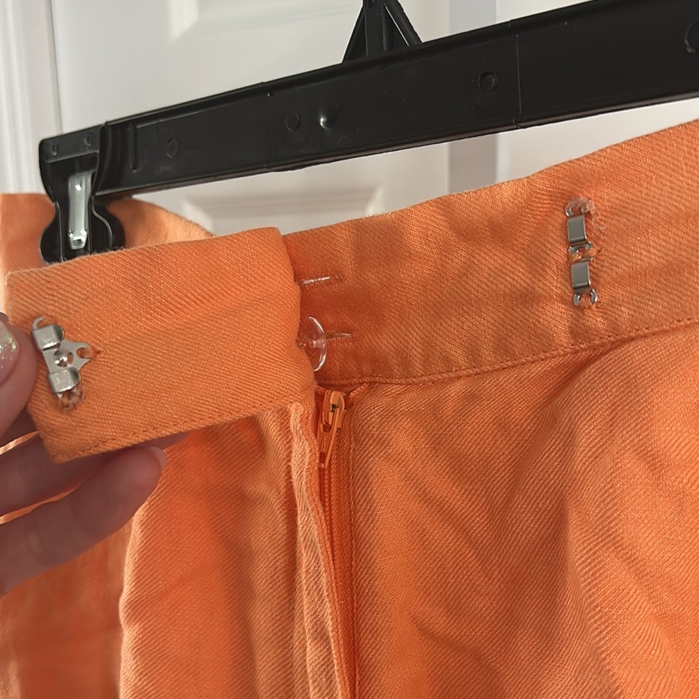 ASHLEY PARK x RTR Orange Blazer & Tailored Shorts SET - Picture 14 of 15